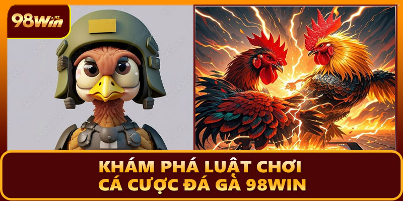 Khám phá luật chơi cá cược đá gà 98WIN