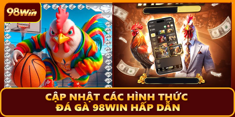 Cập nhật các hình thức đá gà 98WIN hấp dẫn